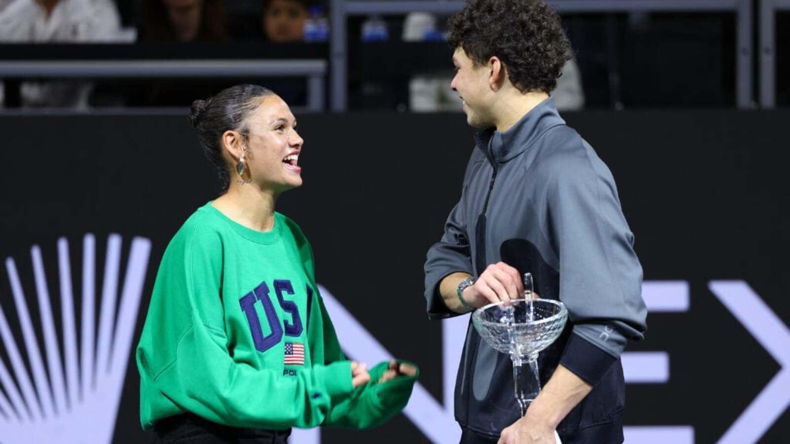 Trinity Rodman has three-word reaction as Ben Shelton wins the Dallas Open title