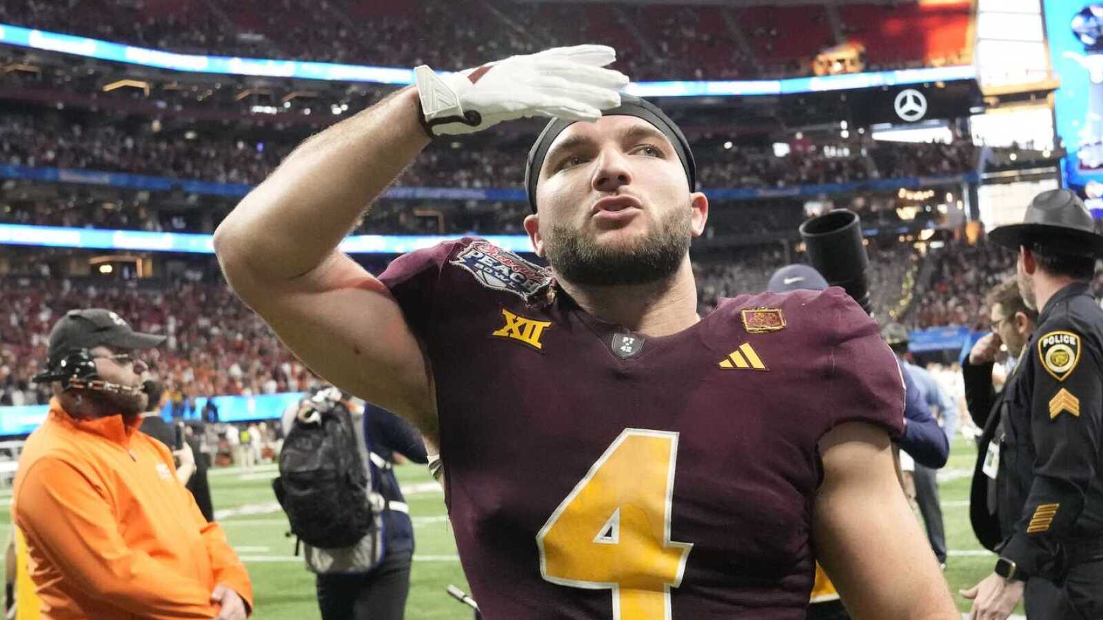 10 questions asked about Arizona State's Cam Skattebo, Peach Bowl MVP 10 questions asked about Arizona State's Cam Skattebo, Peach Bowl MVP
