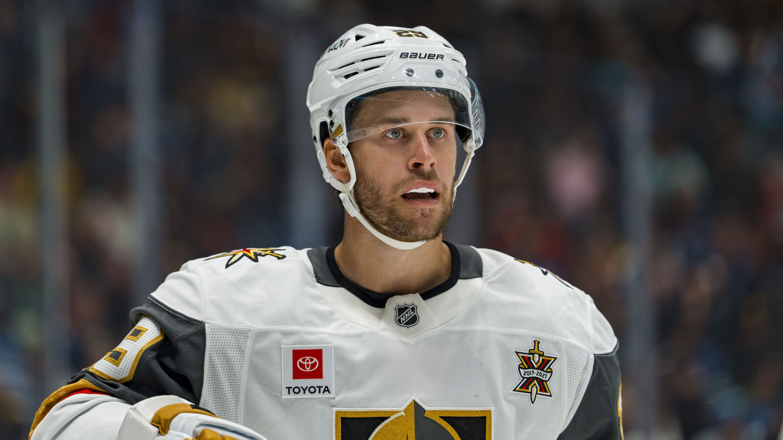 Golden Knights’ Parker Wotherspoon out week-to-week with upper-body injury