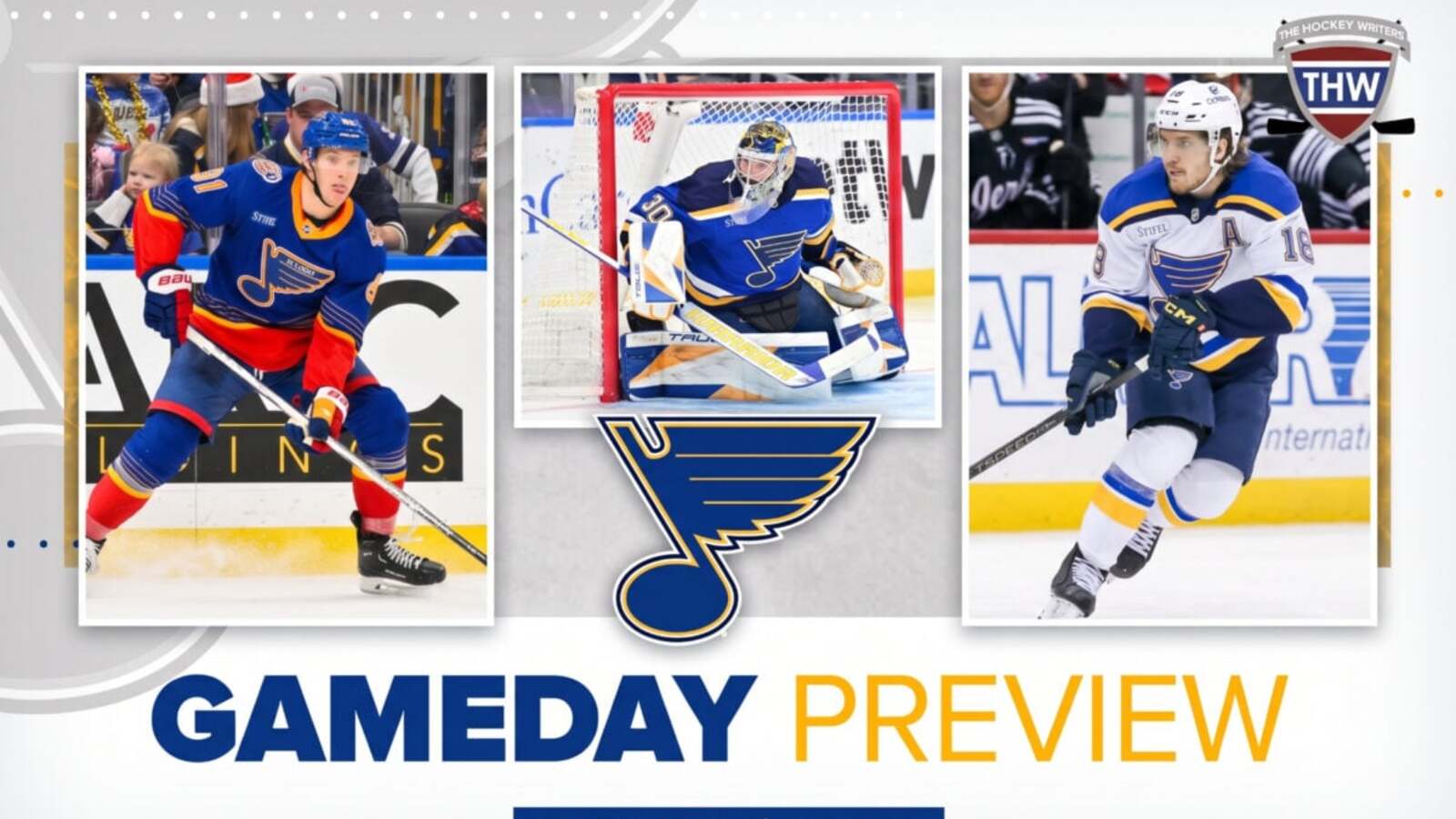 Blues’ Gameday Preview: Habs Visit In Homestand’s Latest Matchup