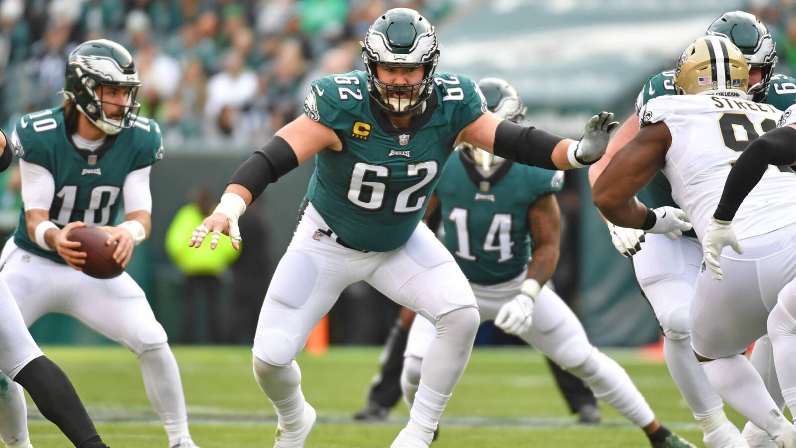 Eagles' Jason Kelce wasn't surprised by Giants' win over Vikings