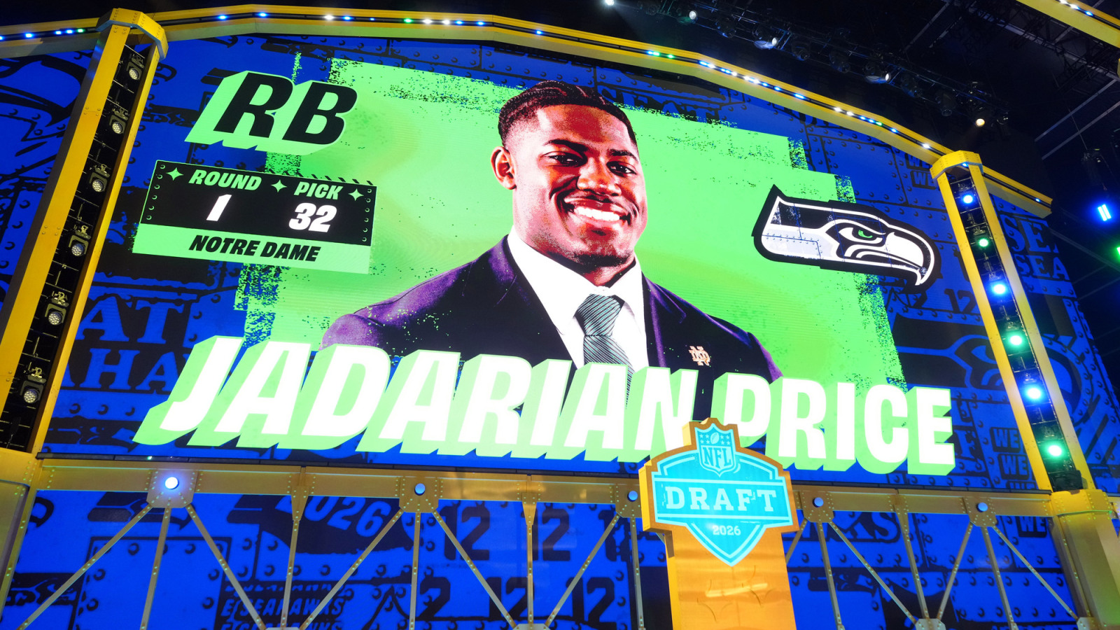 First-round pick Jadarian Price can finally step out of Jeremiyah Love’s shadow
