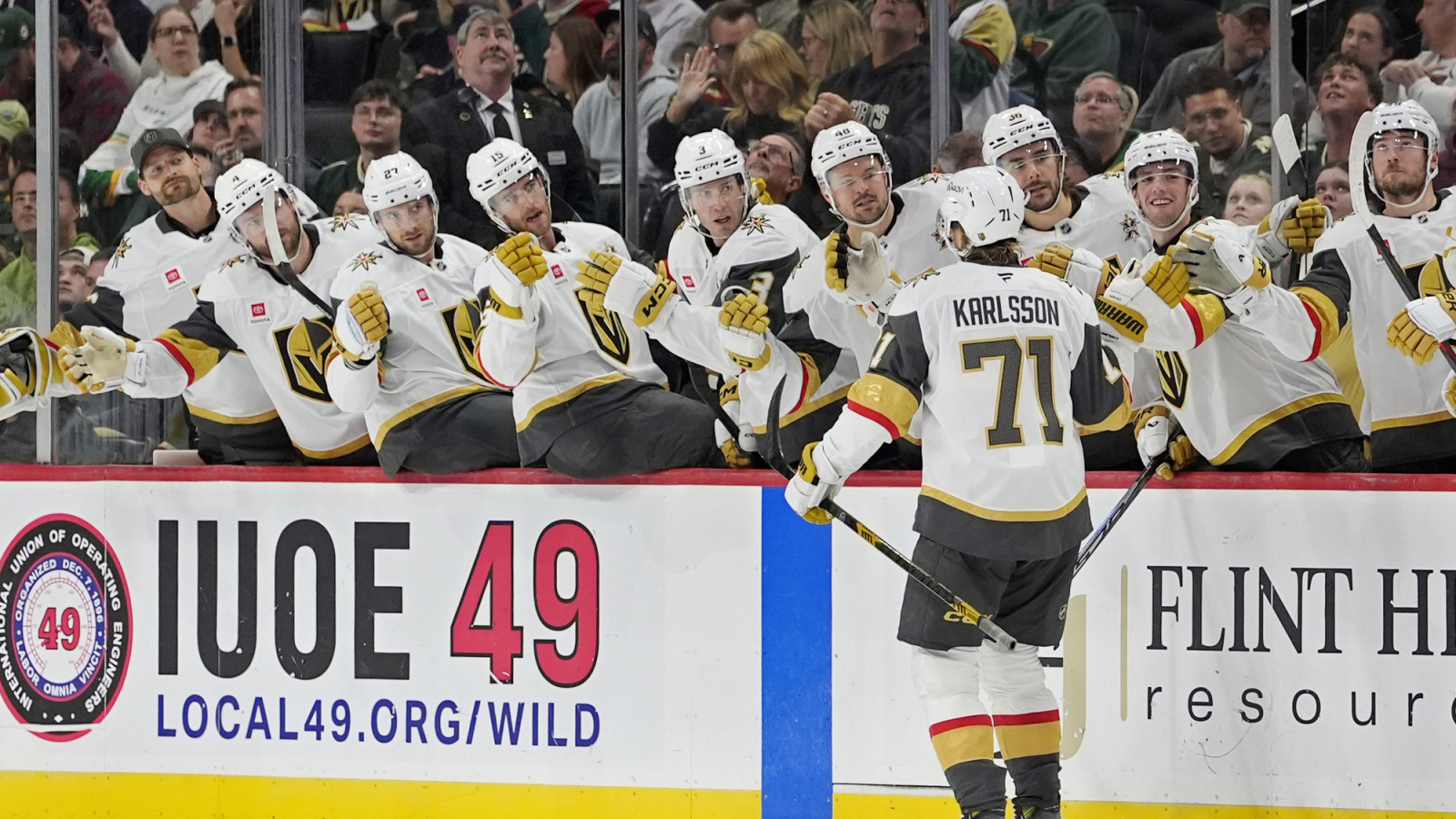 Golden Knights Showcase Their Depth in 5-2 Road Win Over Predators