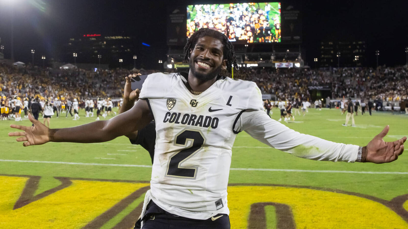 Colorado QB Shedeur Sanders claps back at Barstool Sports host's power rankings Colorado QB Shedeur Sanders claps back at Barstool Sports host's power rankings