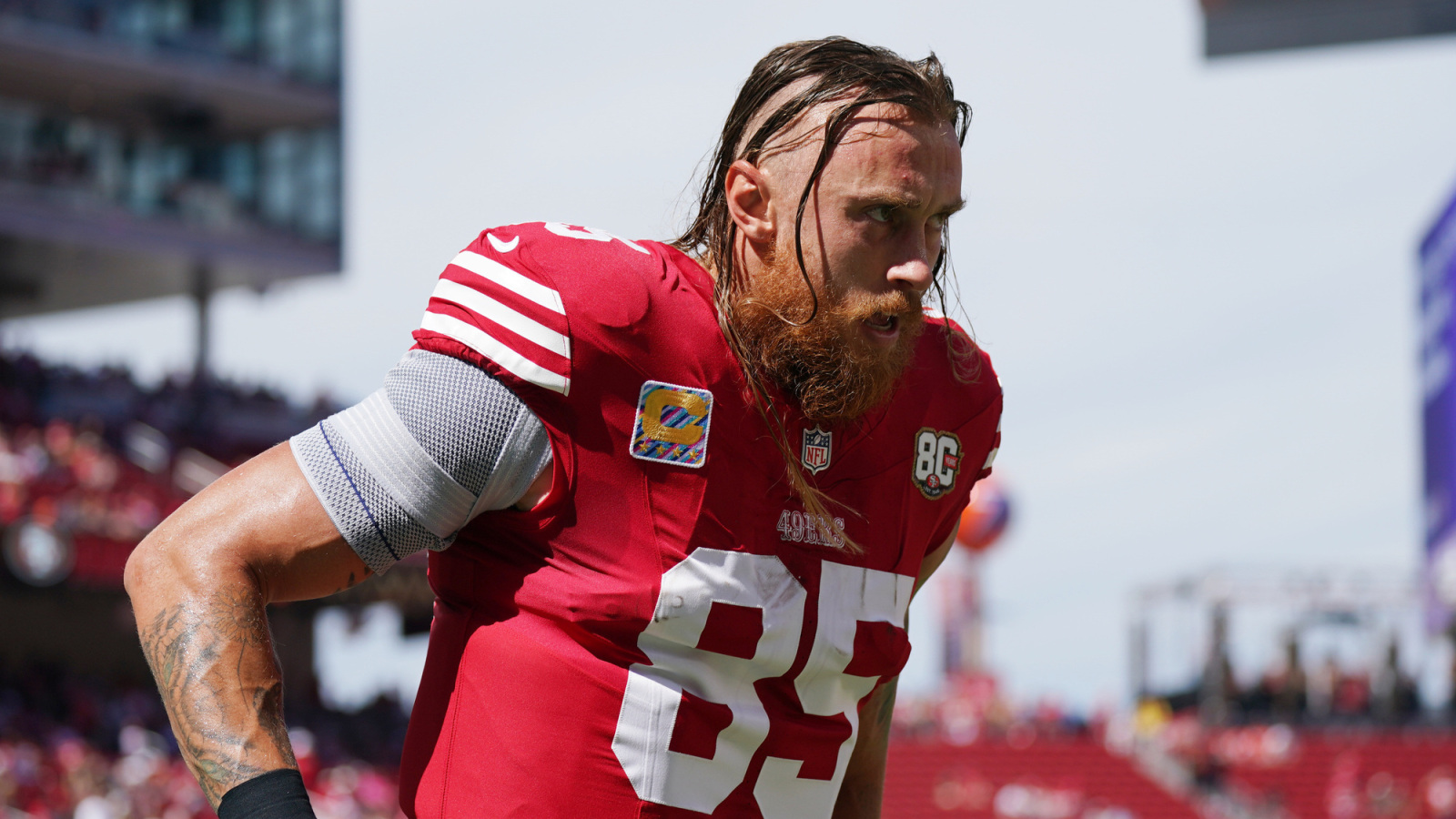 ‘I Was Sick for Like a While’: George Kittle Shares Health Update After Vomiting Before Seahawks Game