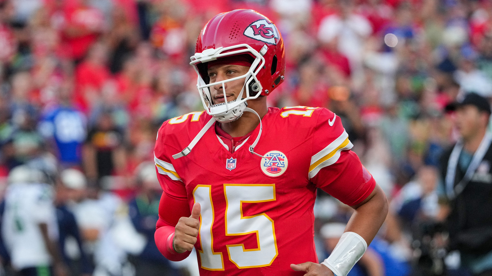Patrick Mahomes has 3 final words about his Week 1 availability