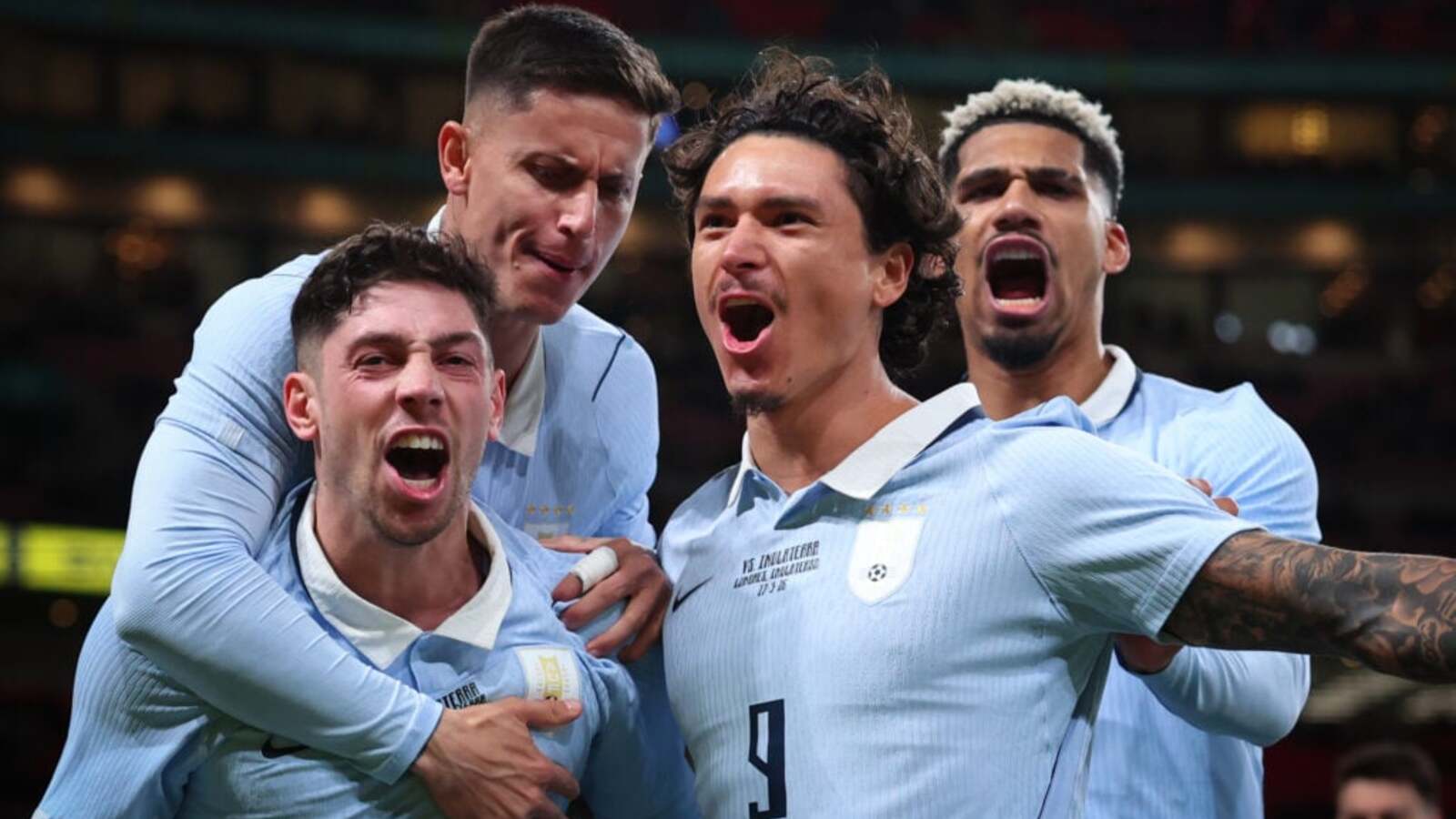 Uruguay football drops Real Madrid, Barcelona reminder after 1-1 draw vs. England