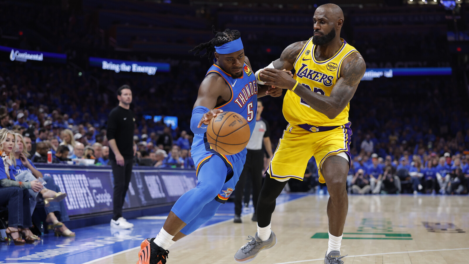 Watch: OKC’s defense shines over Lakers in Game 1 | Yardbarker