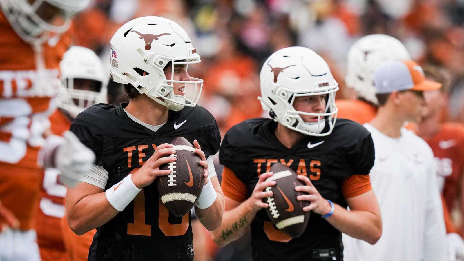 Texas HC Steve Sarkisian still hyping QB Quinn Ewers amid Arch Manning mania Texas HC Steve Sarkisian still hyping QB Quinn Ewers amid Arch Manning mania