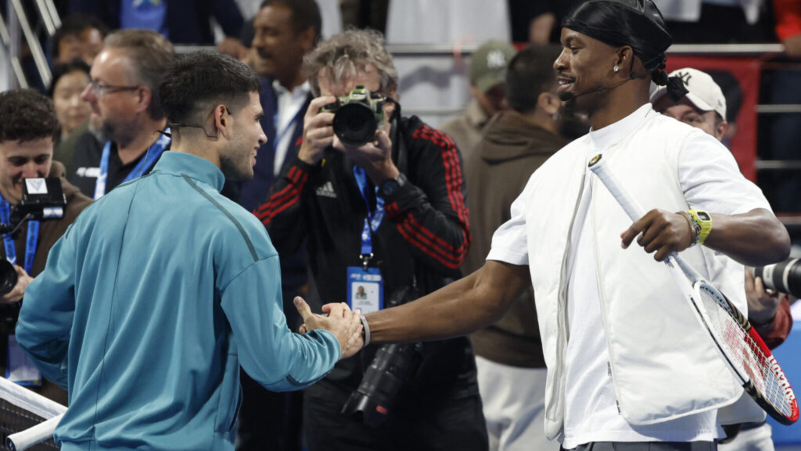 Carlos Alcaraz reacts to injured Jimmy Butler’s support at Indian Wells Open