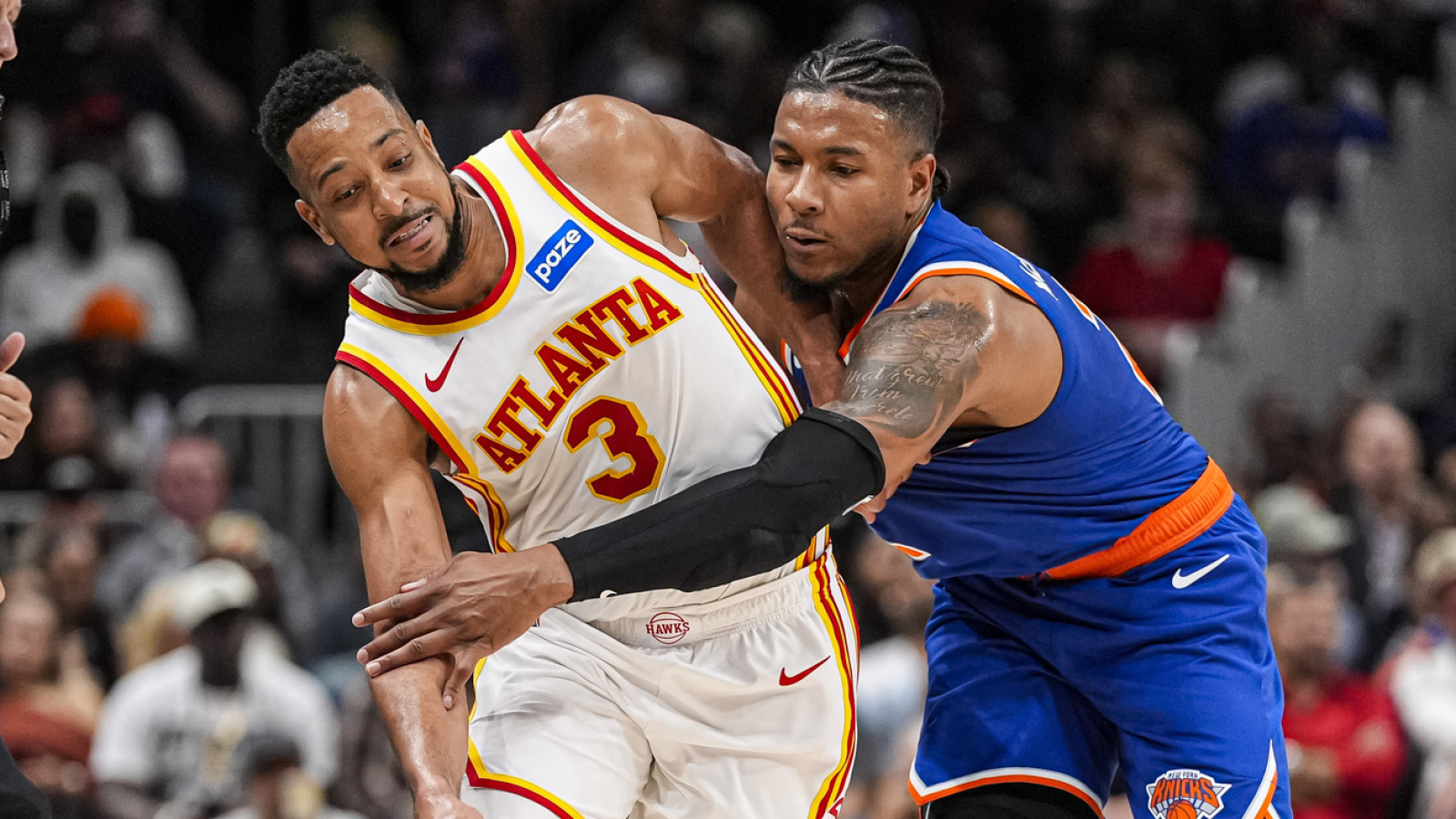 Knicks hold CJ McCollum in check in series-tying win