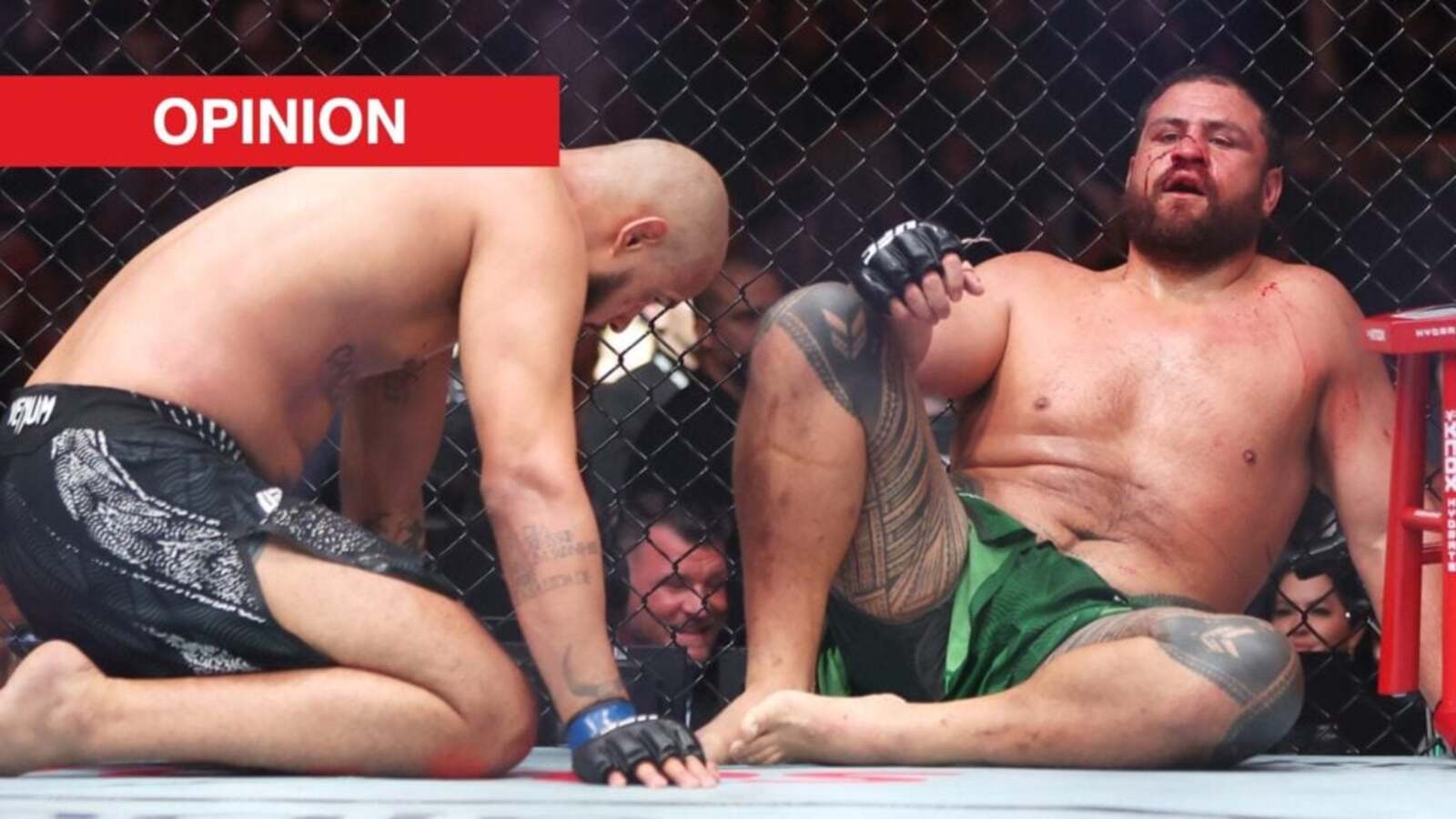 Joe Rogan was wrong — the UFC heavyweight division isn’t shallow, it’s hit rock bottom.