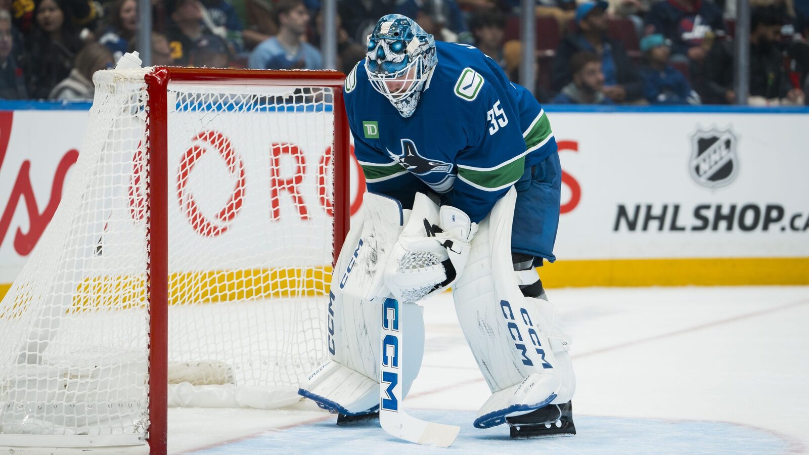 Ryan Johnson not ready to commit to Thatcher Demko being ready for Canucks training camp
