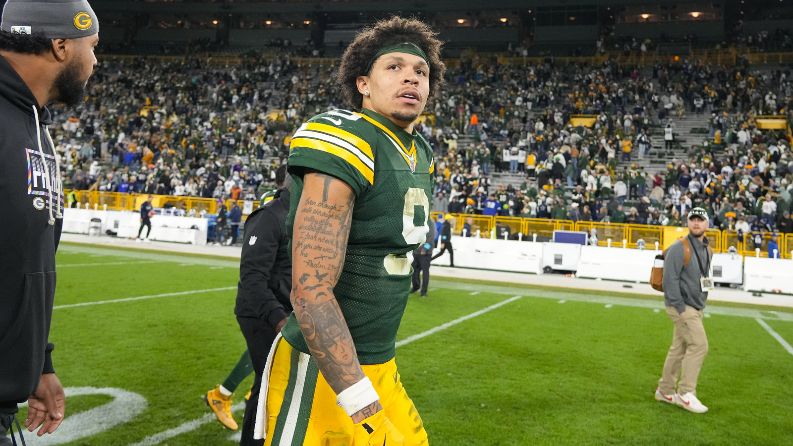Packers-Panthers TNF game had stunning moment straight out of a WWE script