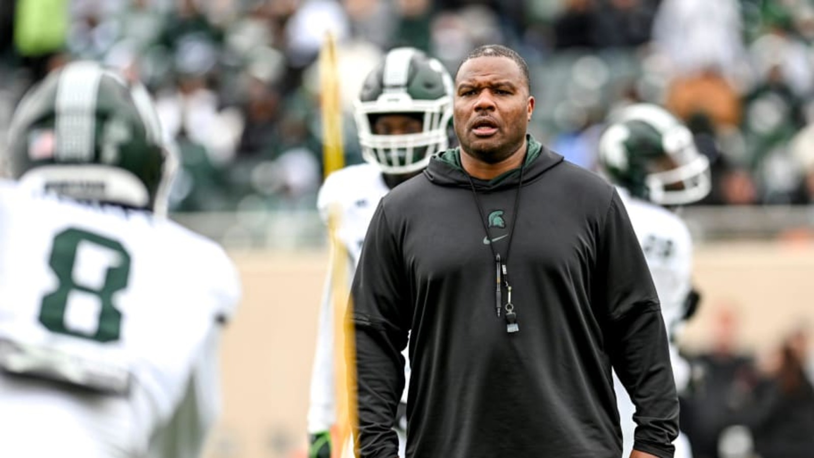 Michigan State RBs Coach Keith Bhonapha on Spartans' Backfield | Yardbarker