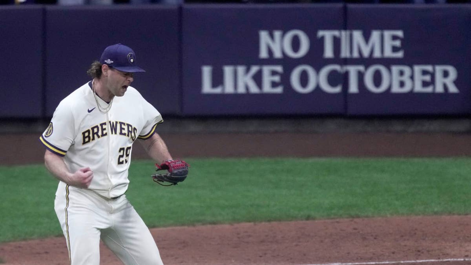 Milwaukee Brewers' bullpen is on historic run against Dodgers in NLCS