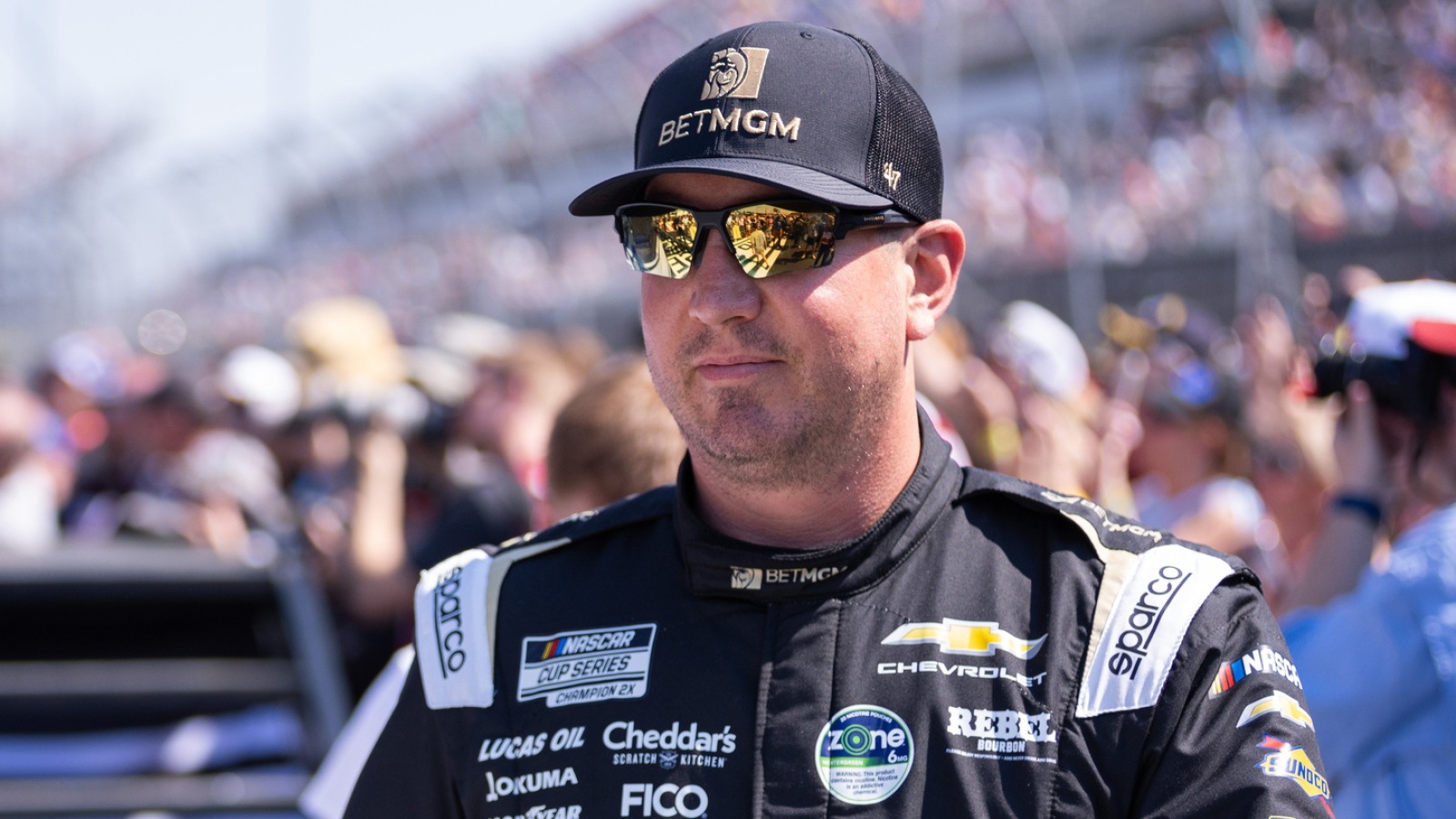 Kyle Busch's words towards Denny Hamlin seem empty after Kansas no-show