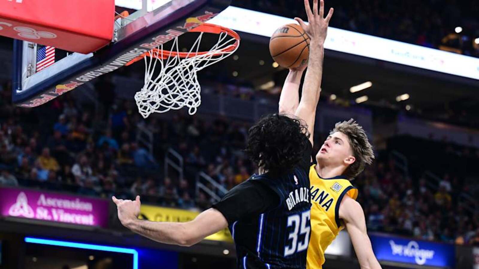 Defender's Reaction During Johnny Furphy Dunk Will Go Down in History