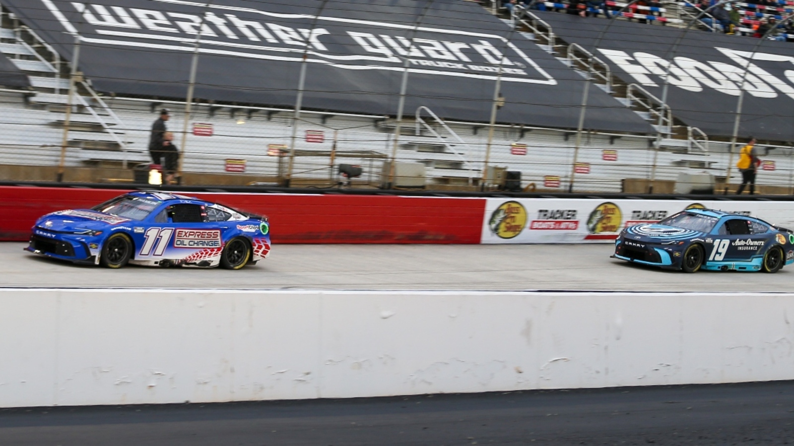 Denny Hamlin: Drivers at Bristol were ‘racing the track,’ not each other Denny Hamlin: Drivers at Bristol were ‘racing the track,’ not each other