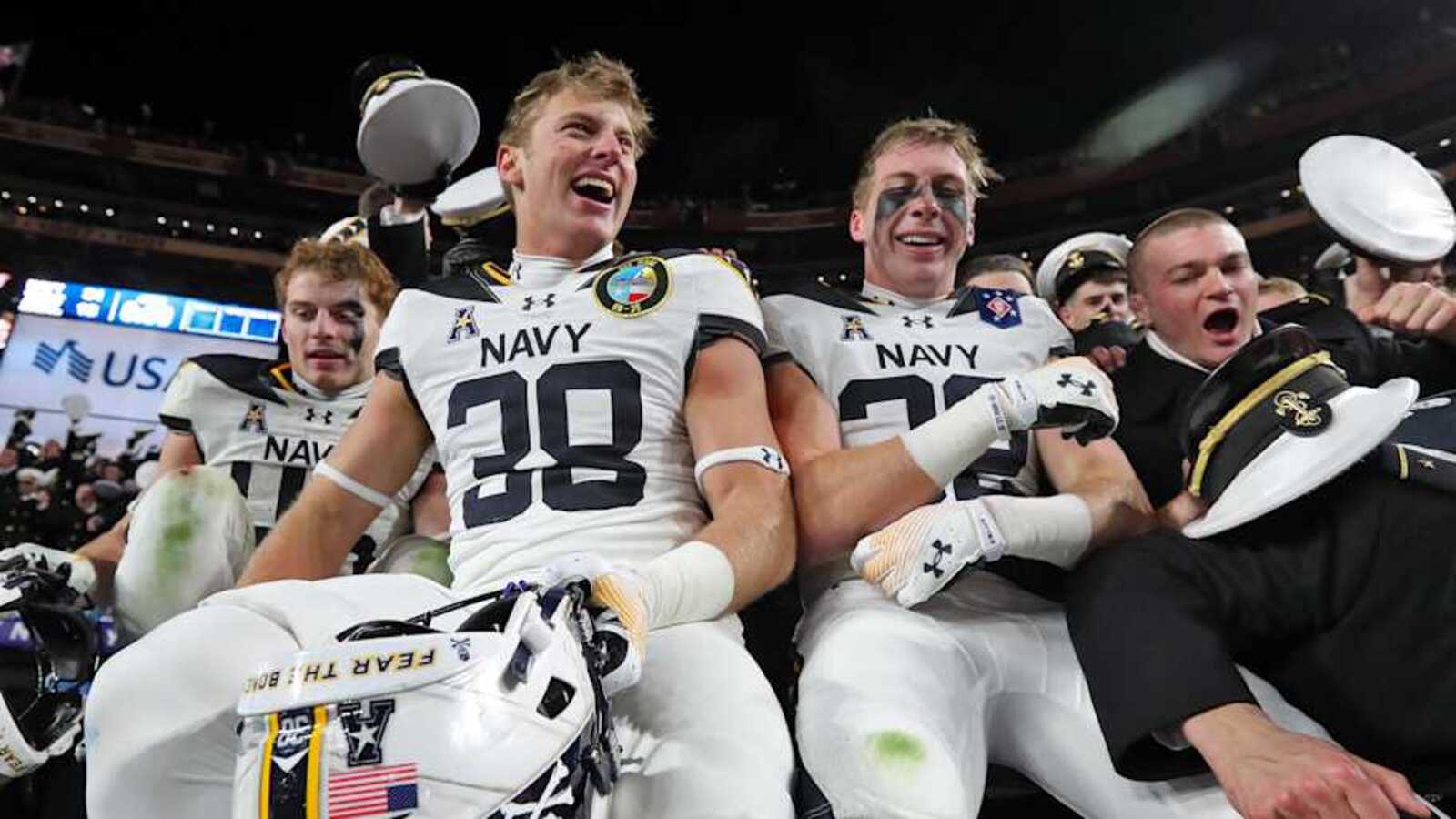 Navy Midshipmen Football Bowl Game History A Look Back Yardbarker