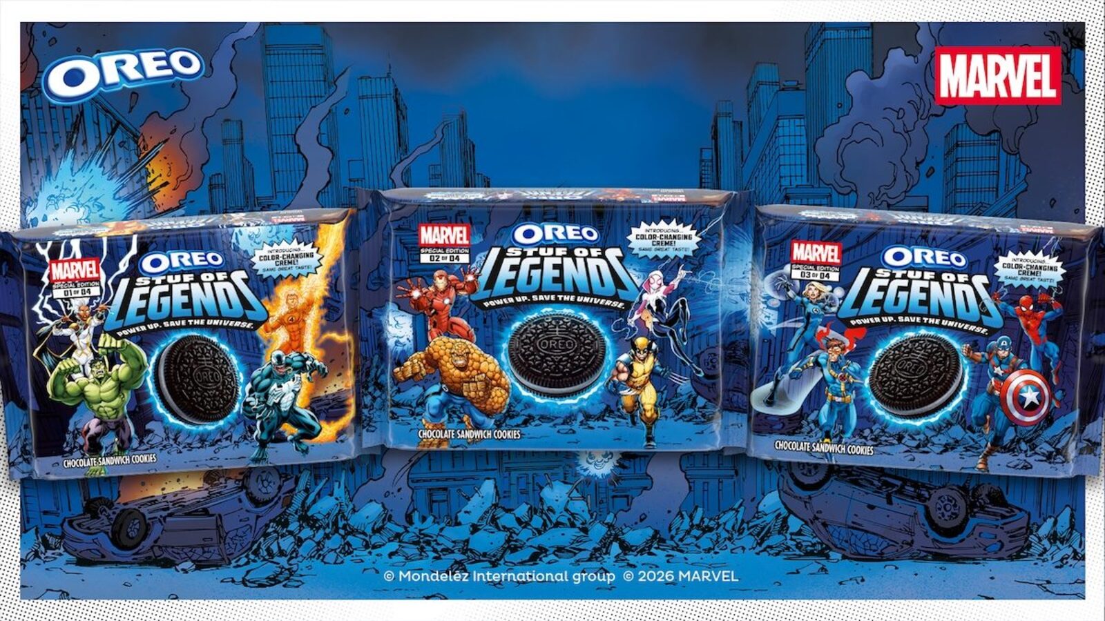 Marvel and OREO Assembling Mighty Cookie Crossover | Yardbarker