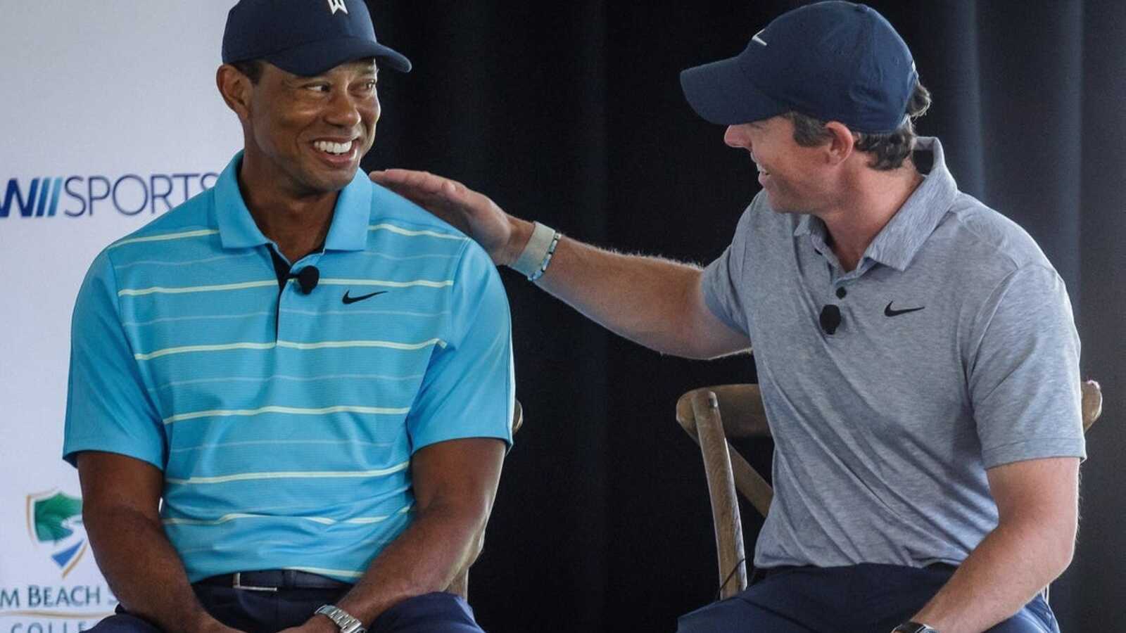 Rory McIlroy missed text from Tiger Woods after U.S. Open meltdown