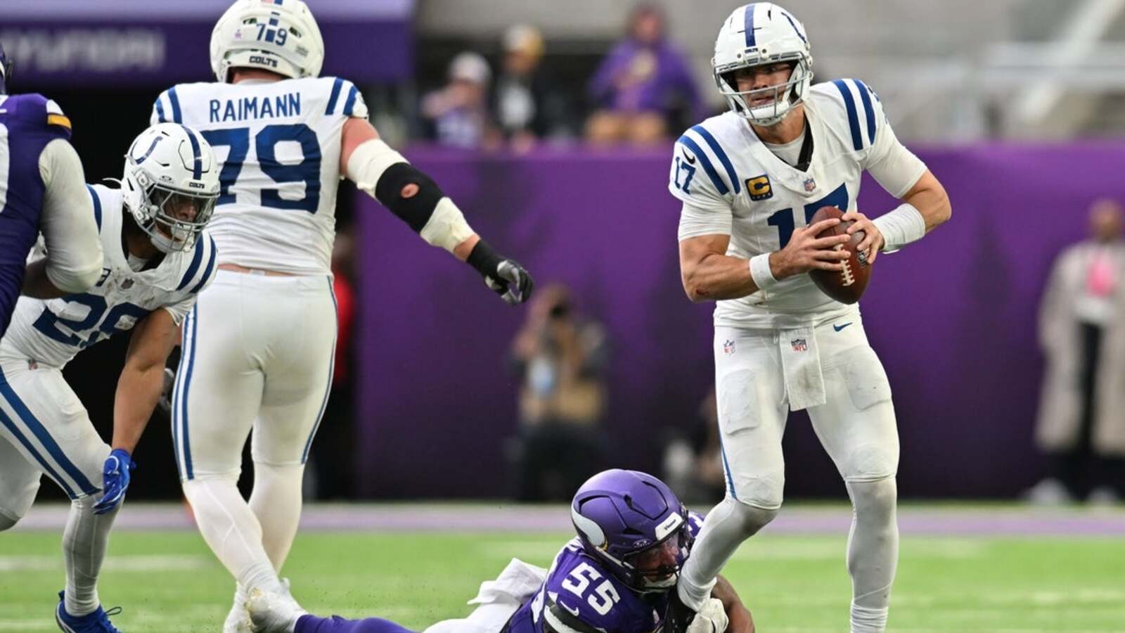 Colts’ Shane Steichen not considering benching QB Daniel Jones