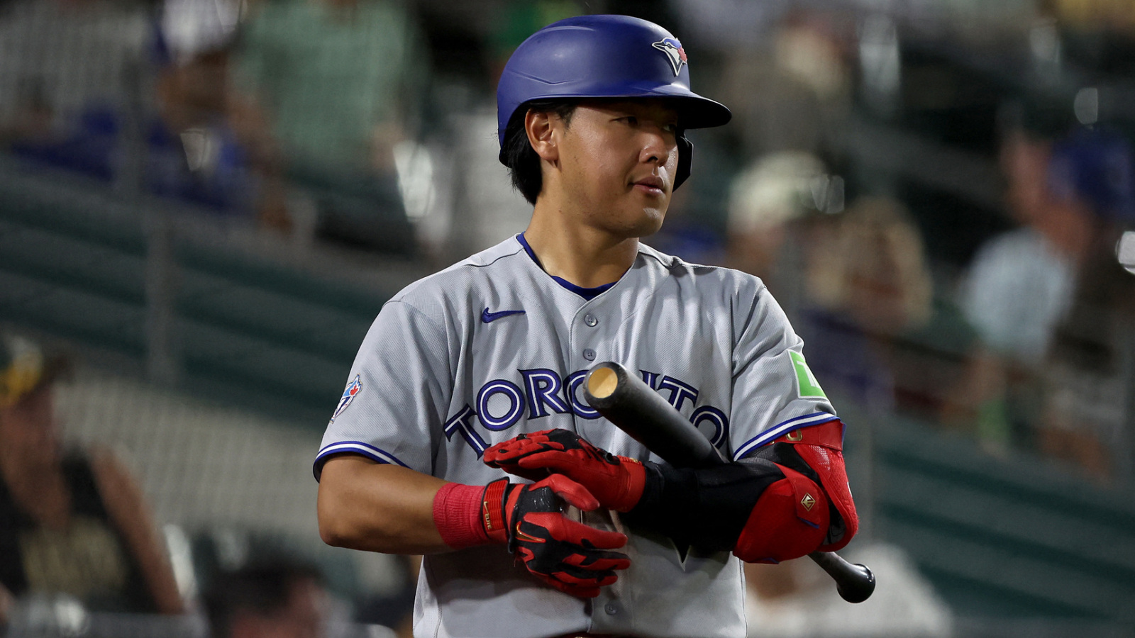 Blue Jays' Kazuma Okamoto's plate discipline adds to impressive rookie season