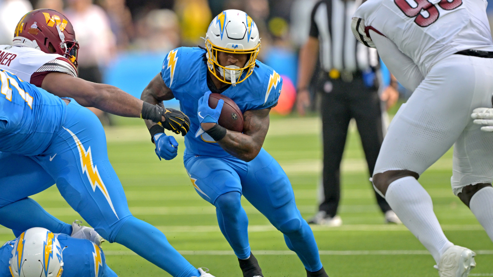 Los Angeles Chargers Running Back Omarion Hampton Set To Play In Week ...