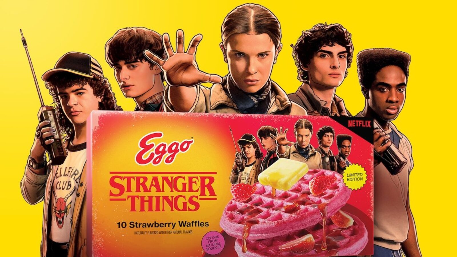 EGGO Turns Breakfast Upside Down With STRANGER THINGS Strawberry ...
