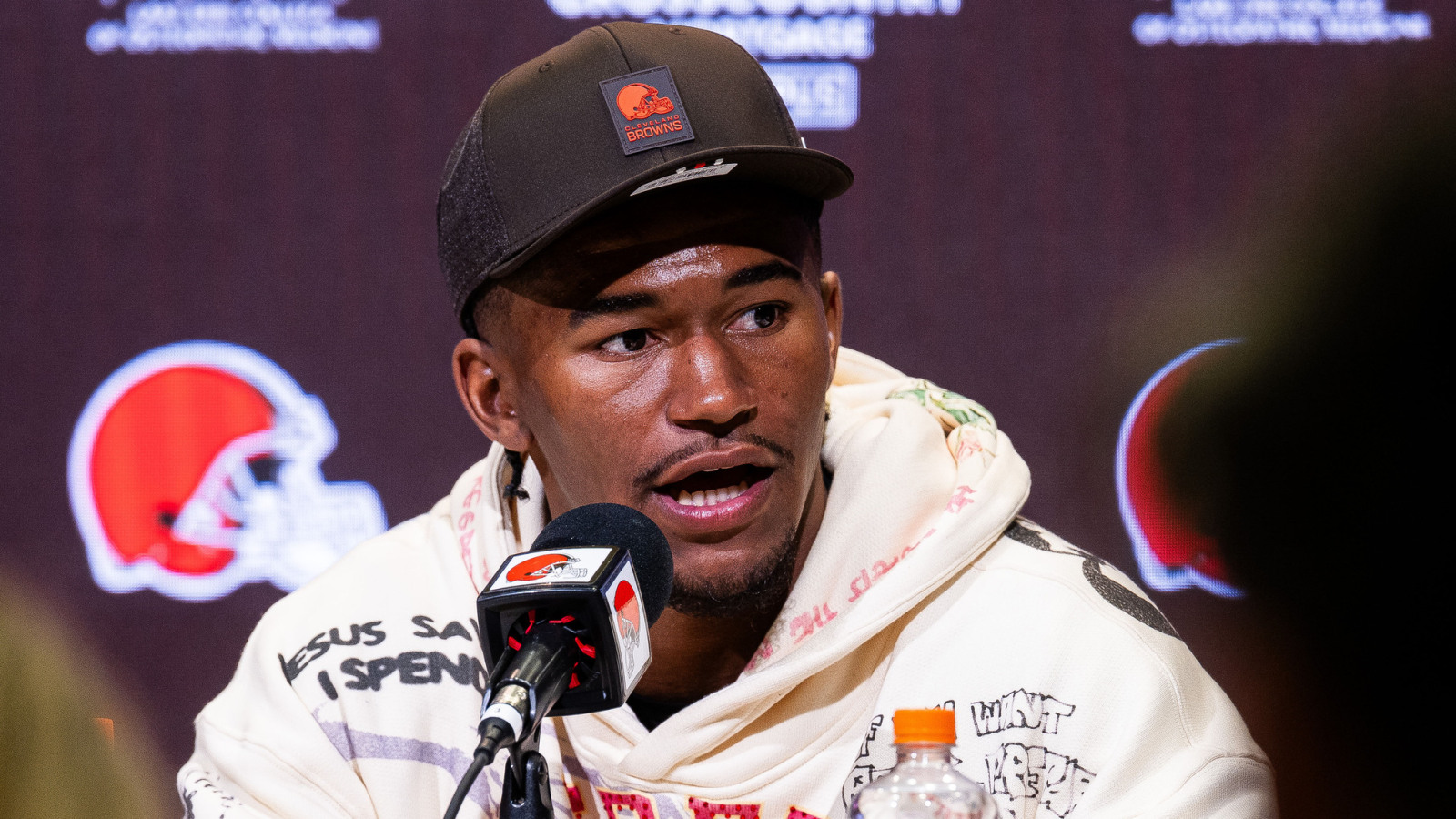 KC Concepcion explains why he's excited to play with Browns' Shedeur Sanders