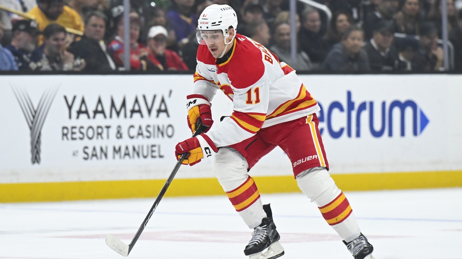 Flames roster news: Mikael Backlund out day-to-day with upper body ...