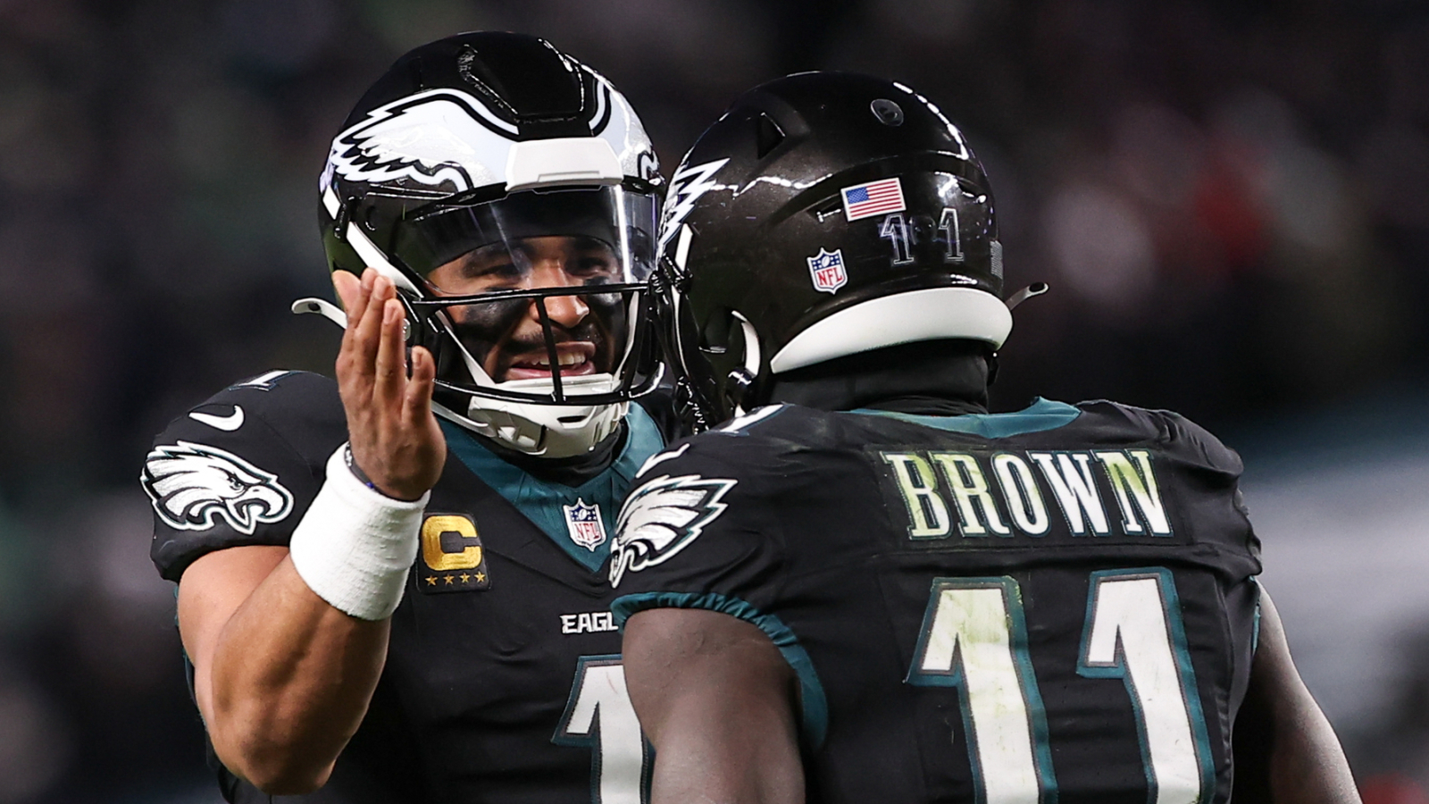 Eagles QB Jalen Hurts opens up about expected A.J. Brown trade