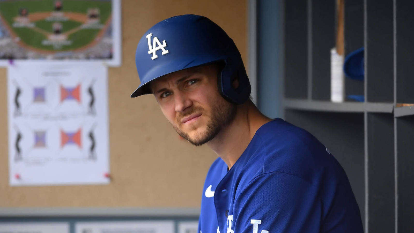 trea turner dodgers uniform