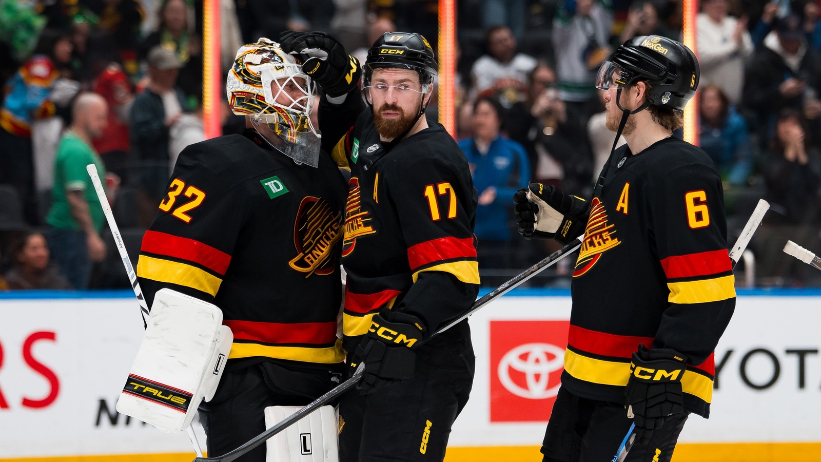 The timeline of the current Canucks' various NTCs and NMCs