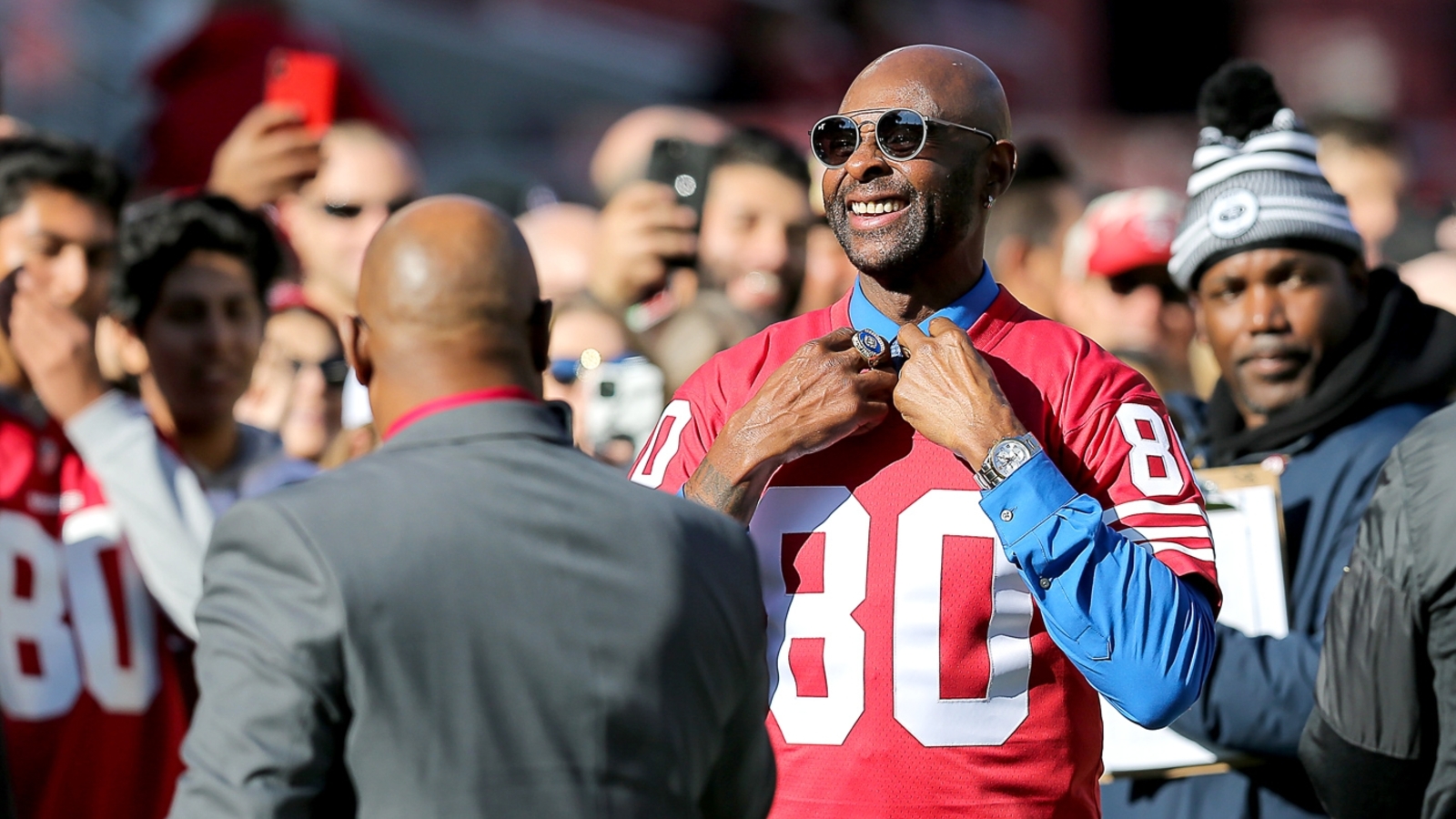 49ers owner open to honoring Jerry Rice with statue at Levi's Stadium ...