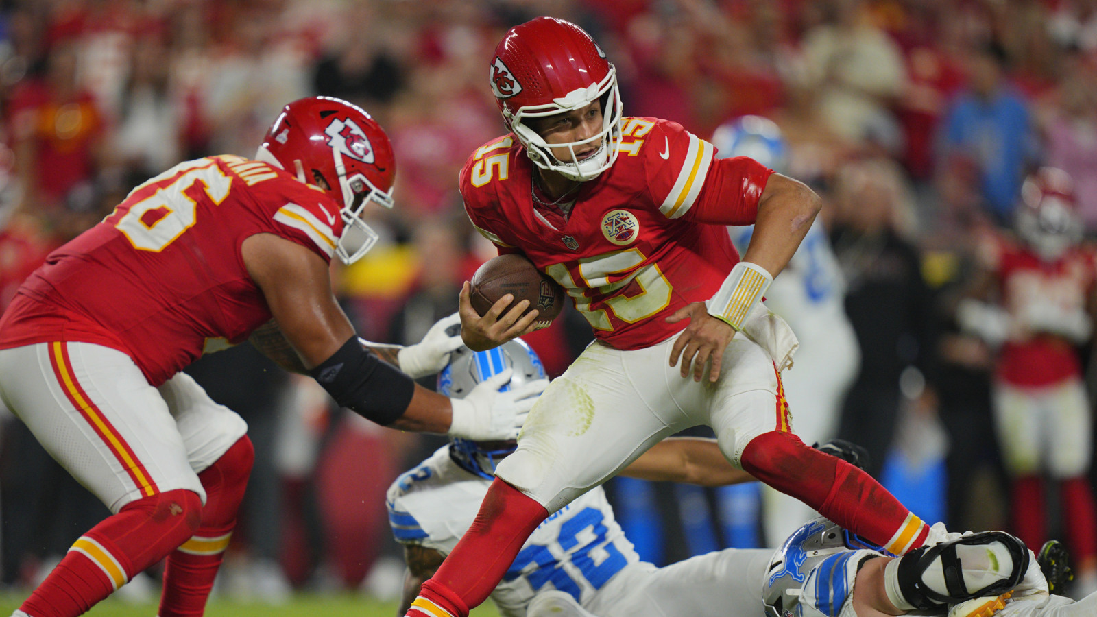 Patrick Mahomes responds to Brian Branch’s dirty move | Yardbarker