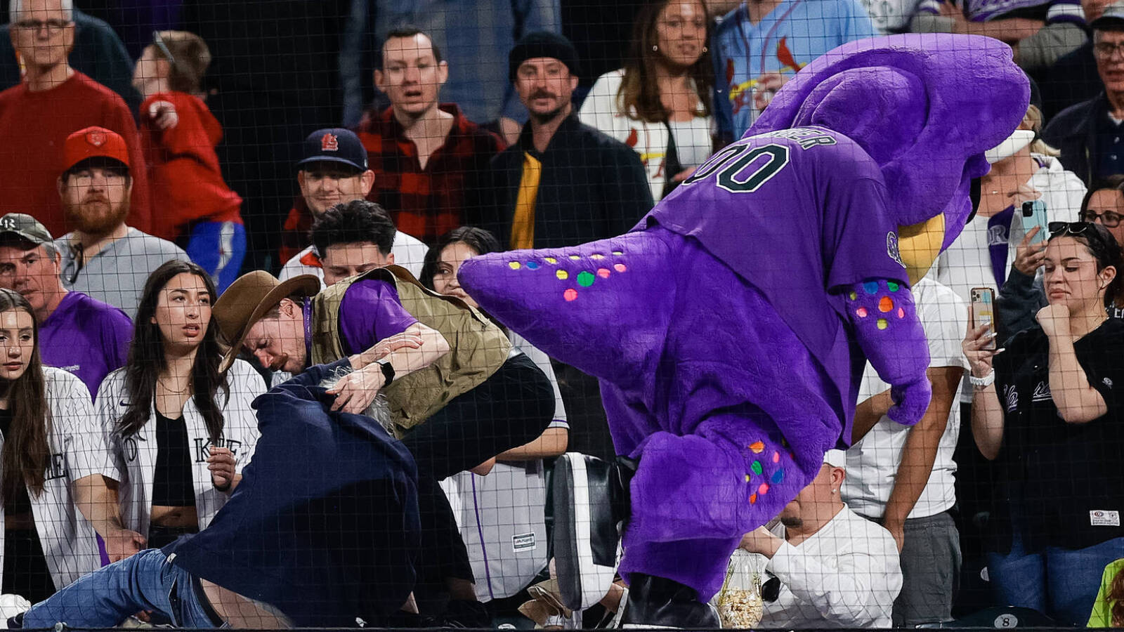 Police investigating fan incident with Rockies mascot Yardbarker