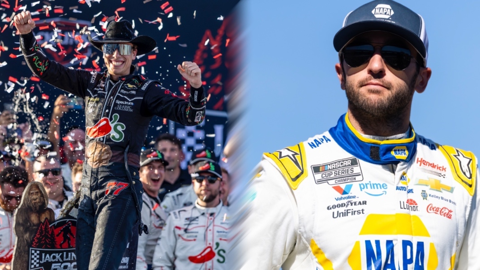 Chase Elliott reacts to Carson Hocevar’s first win: ‘He’s been deserving’