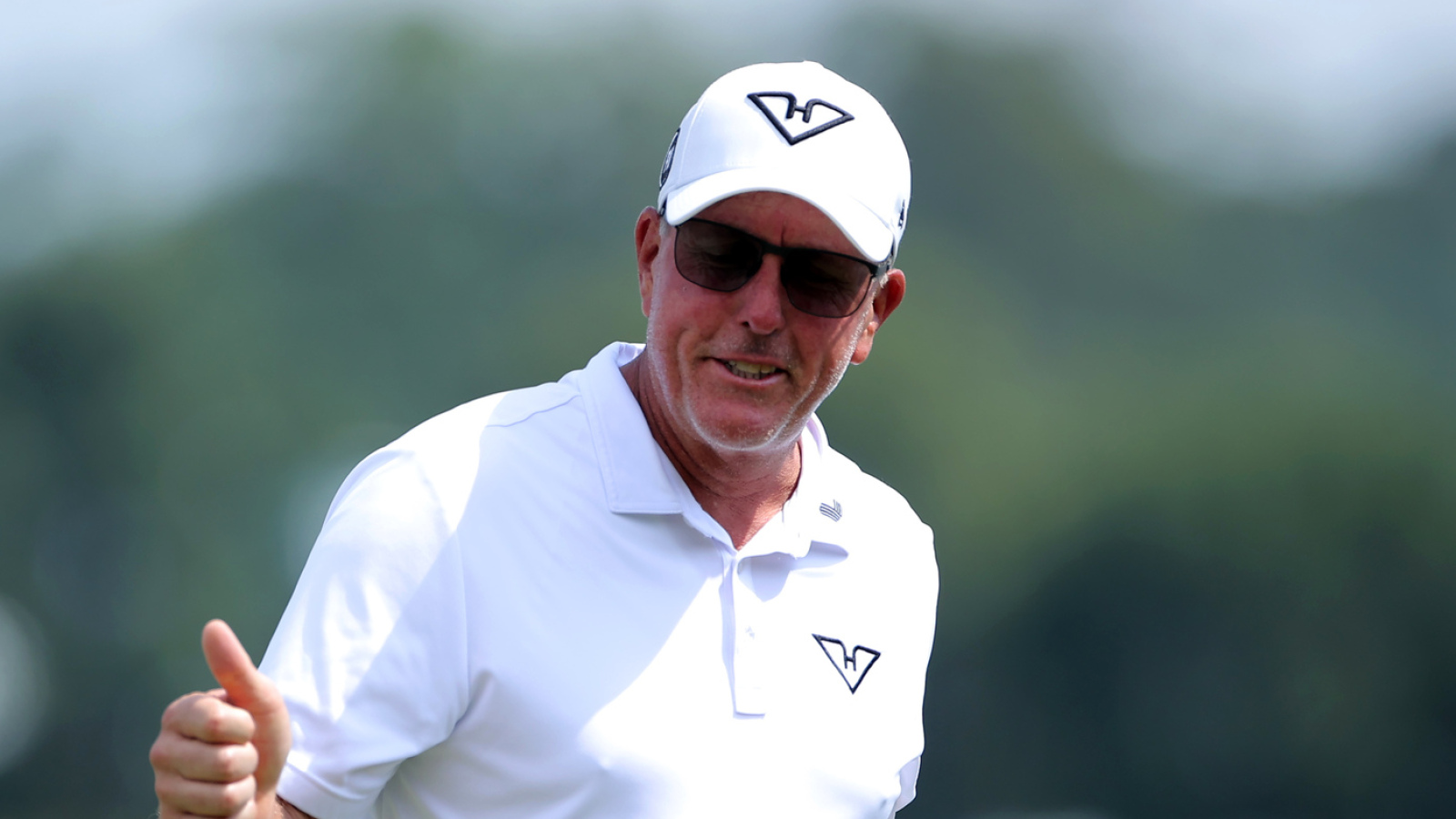 Phil Mickelson luce una nueva apariencia en el Abierto Británico