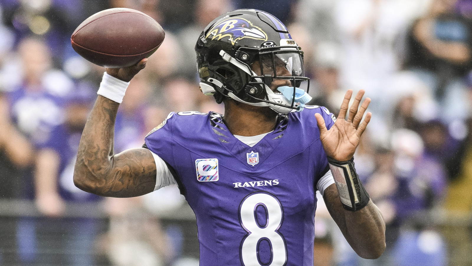 Ravens will be without Lamar Jackson for important Week 7 game