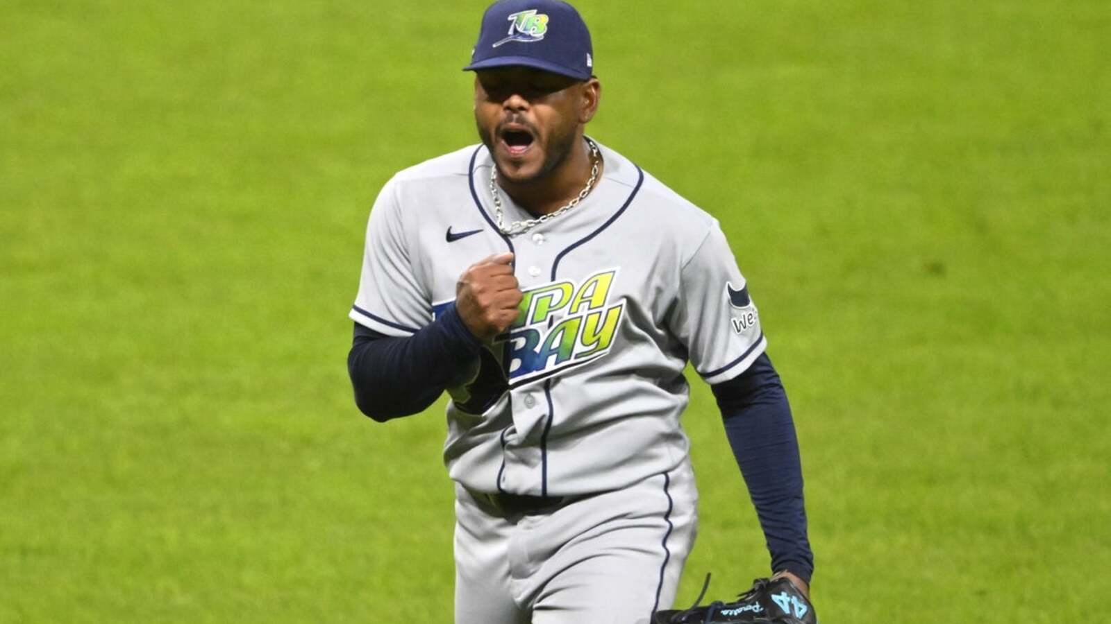 Freddy Peralta, Rays look to finish off Guardians, reach World Series