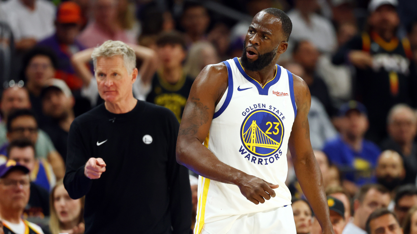 Warriors' Draymond Green makes his feelings about Steve Kerr clear