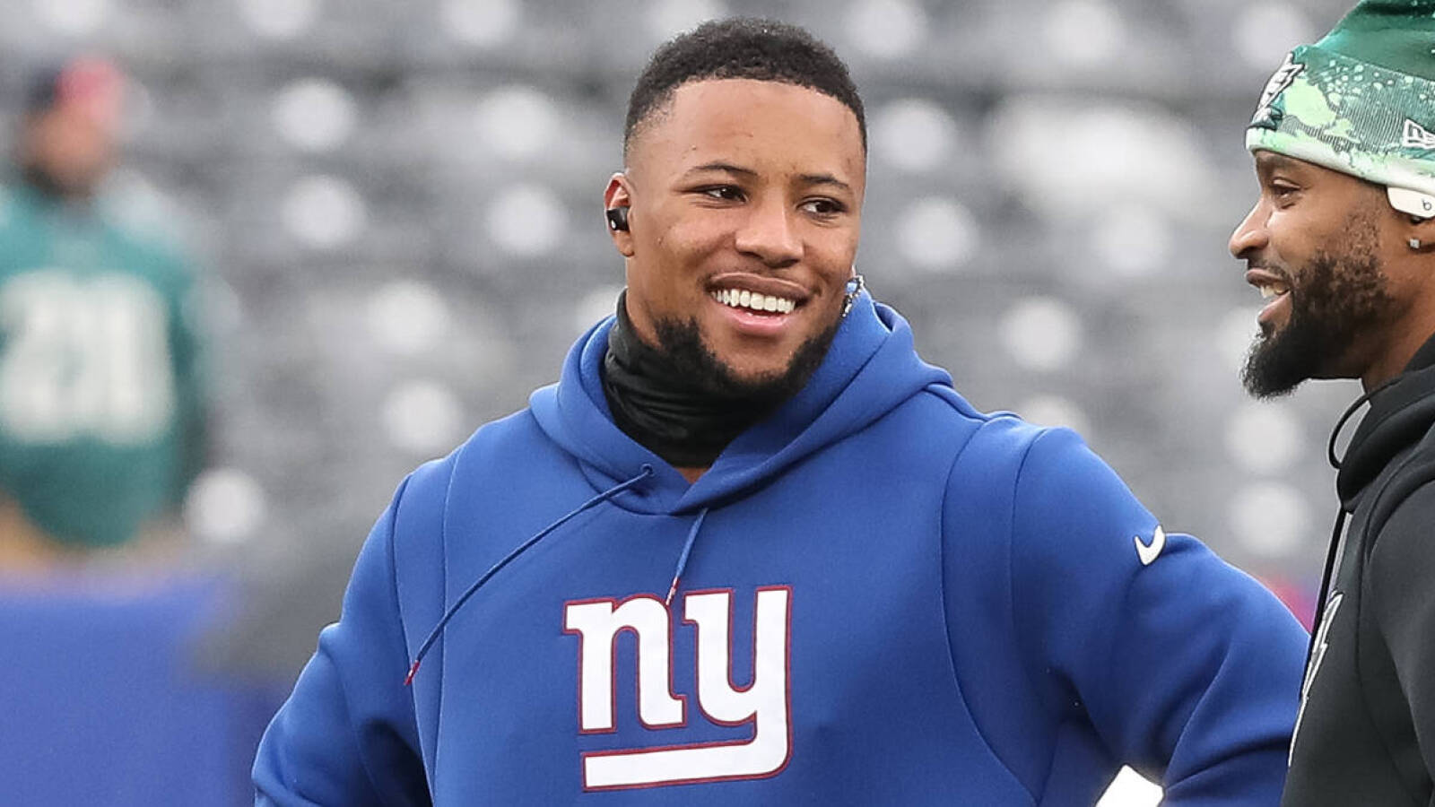 Giants, Saquon Barkley end contract dispute Yardbarker