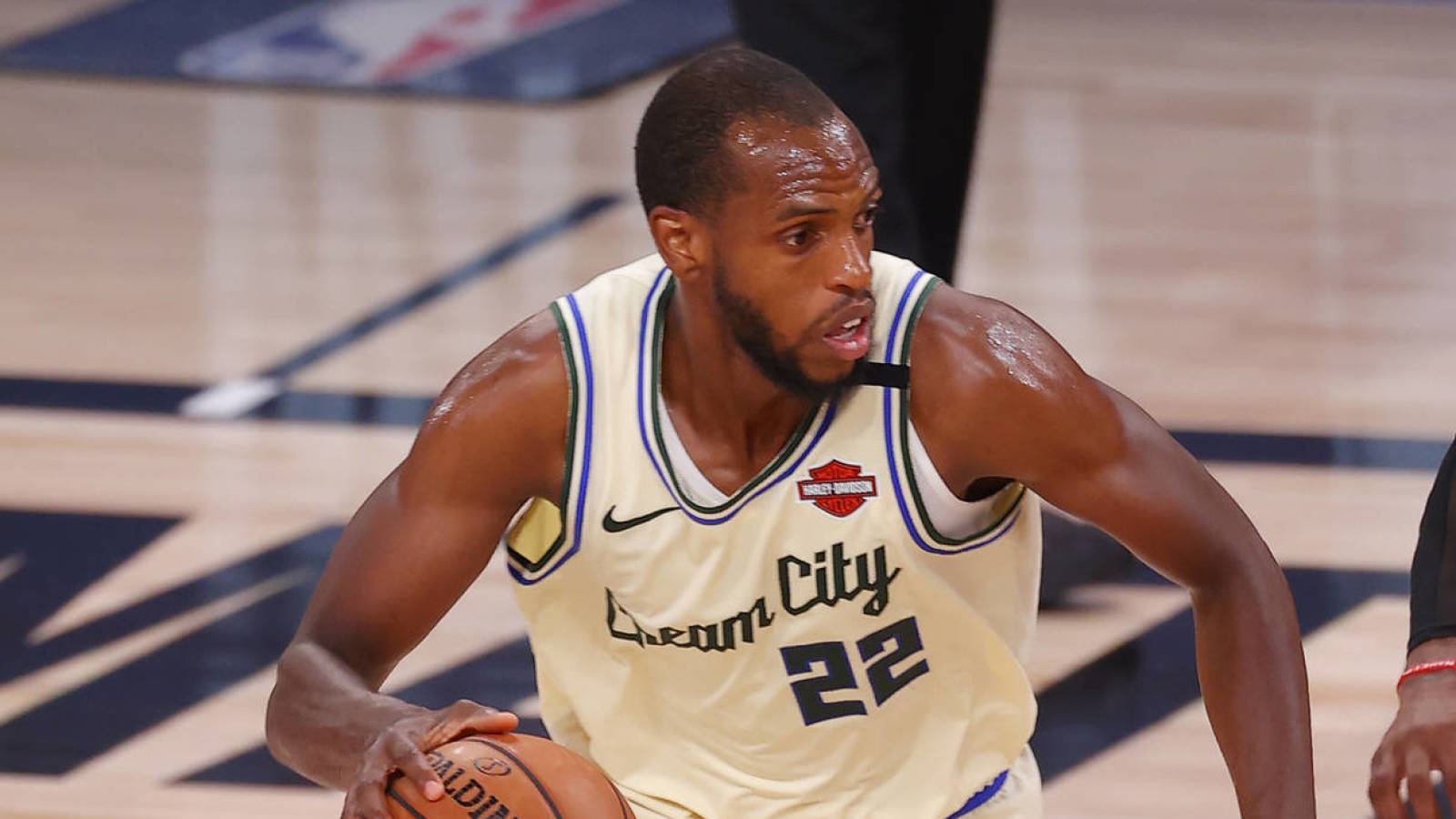 Khris middleton cheap cream city jersey