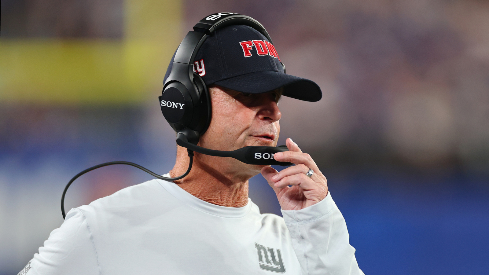John Harbaugh Discusses Tackling Malik Nabers During Walkthrough