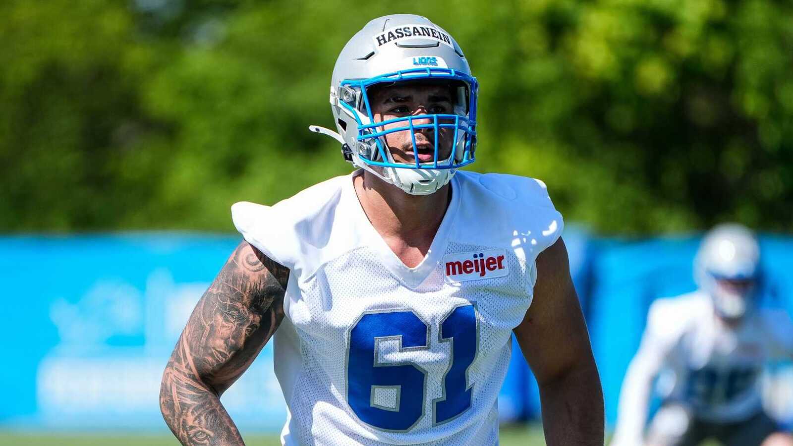 Ahmed Hassanein Shines in Lions' Preseason Game Against Bengals