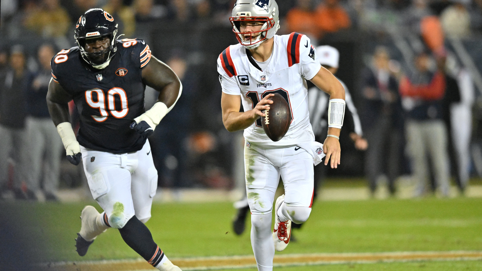 Drake Maye accepts blame for costly mistake after Patriots' loss to ...