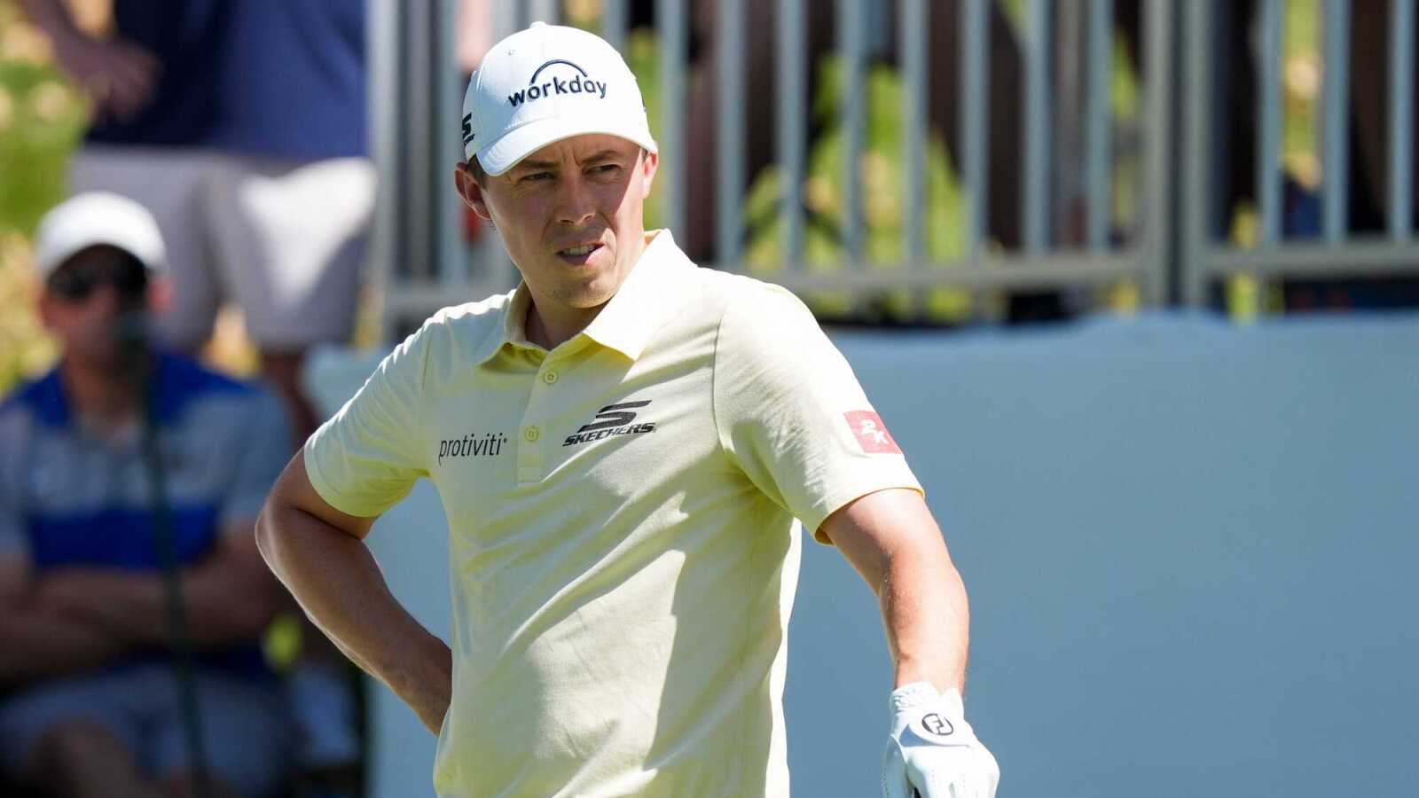 Matt Fitzpatrick outraged at BMW Championship after rules officials ...