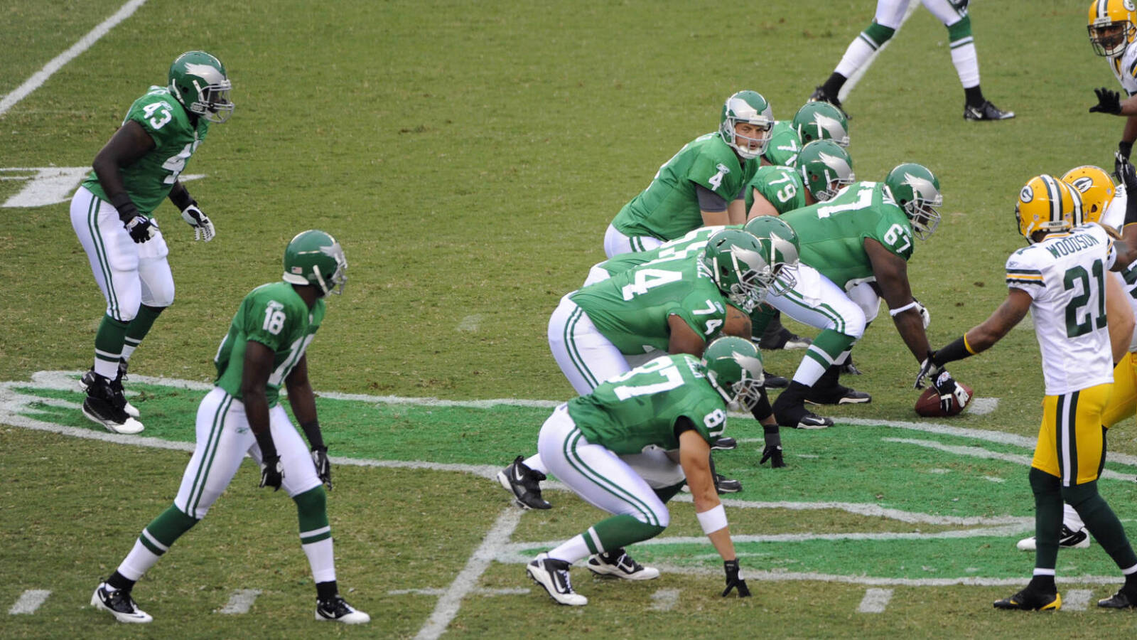 Eagles Kelly green jerseys have been spotted Yardbarker